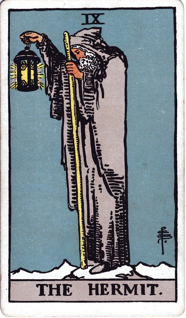 The Hermit from the original 1909 printing