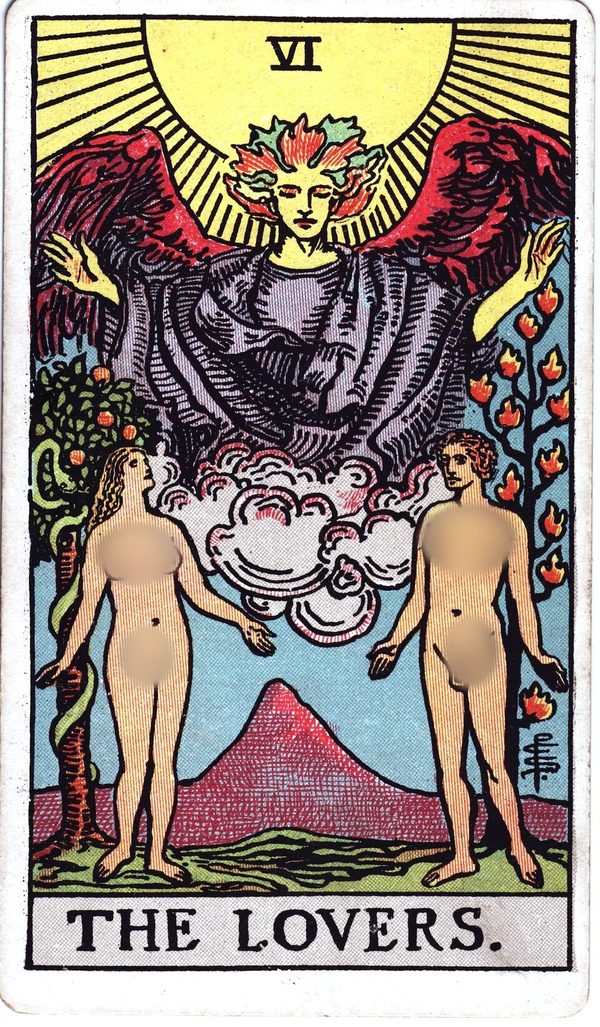 The Lovers from the original 1909 printing
