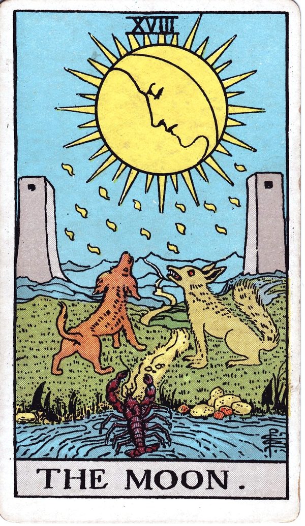 The Moon from the original 1909 printing