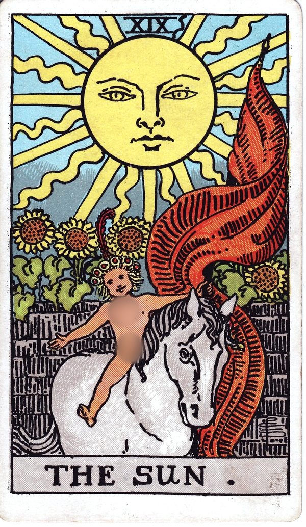 The Sun from the original 1909 printing