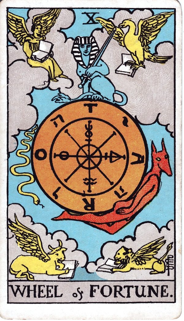 Wheel of Fortune from the original 1909 printing
